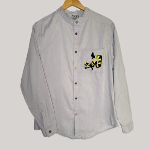 Camisa cuello mao CH bambú con algodón