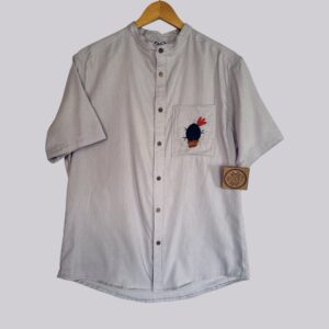 Camisa talla M bambú con algodón